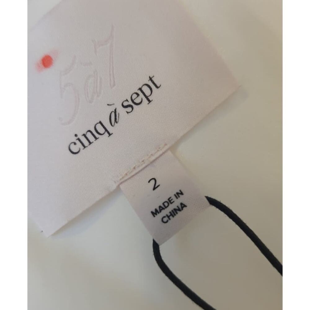 Cinq à Sept Adria Cutout Stretch-Crepe Midi Dress – Size 2 - Picture 7 of 7